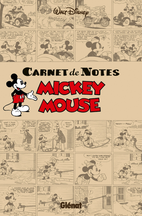 Carte Carnet de notes Mickey Mouse Retro 2012 Floyd Gottfredson