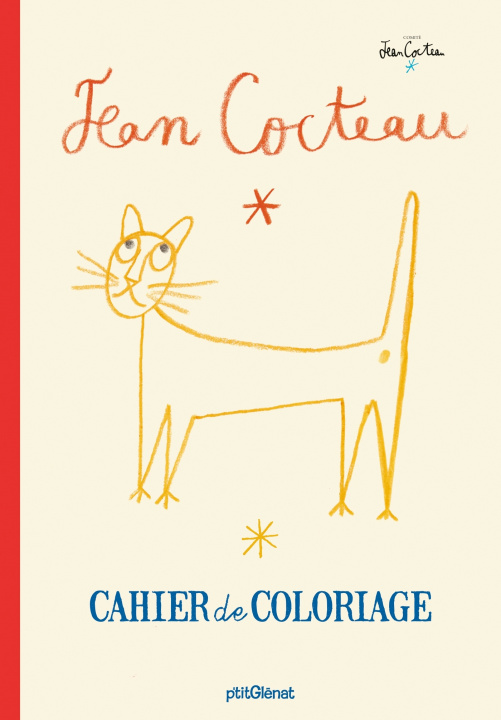 Carte Cahier de coloriage Jean Cocteau Jean Cocteau