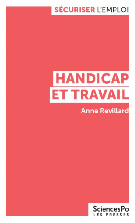 Kniha Handicap et travail Anne REVILLARD
