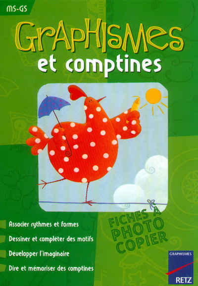 Boek GRAPHISMES ET COMPTINES MS/GS Magdalena Guirao-Jullien