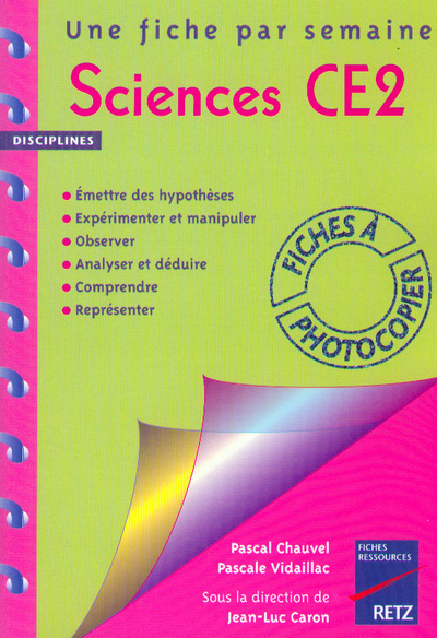 Book SCIENCES CE2 Pascal Chauvel