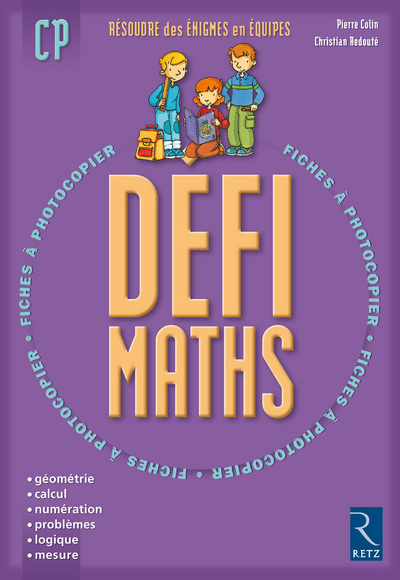 Книга Défi maths CP Christian Redouté