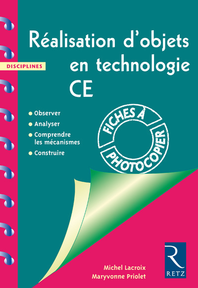 Knjiga REALISATION OBJETS TECHNO CE Michel Lacroix