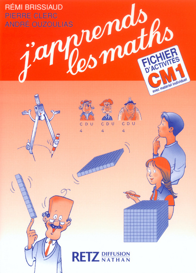 Knjiga APPRENDS LES MATHS CM1 FICHIER Rémi Brissiaud