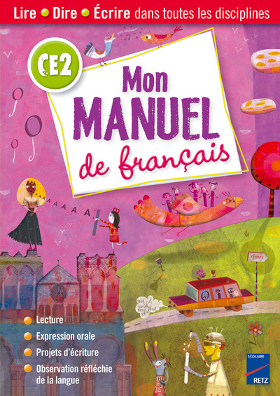 Carte MON MANUEL DE FRANCAIS CE2 MAI Bernard Couté