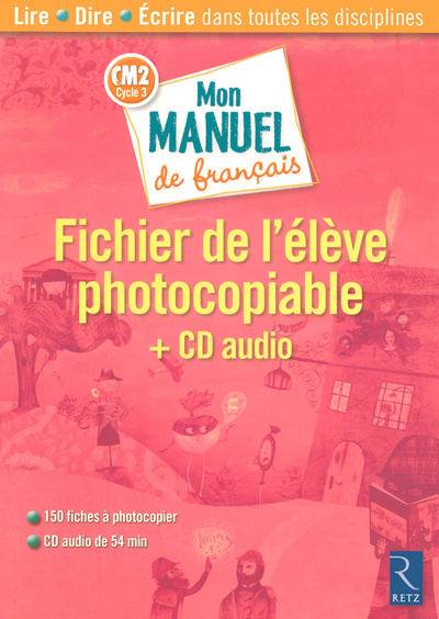 Carte MON MANUEL DE FRANCAIS CM2 FIC Richard Bourdin