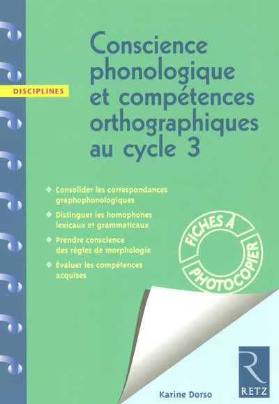 Könyv Conscience phonologique et compétences orthographiques Karine Dorso