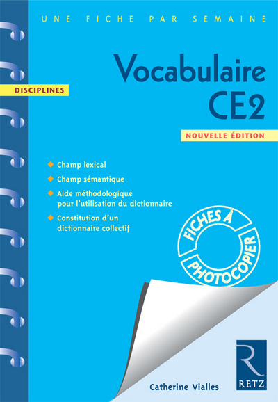 Kniha Vocabulaire CE2 Catherine Vialles