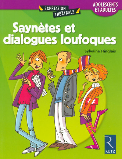 Książka Saynètes et dialogues loufoques Sylvaine Hinglais