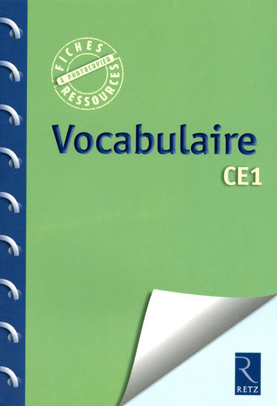 Kniha Vocabulaire CE1 Jean-Luc Caron