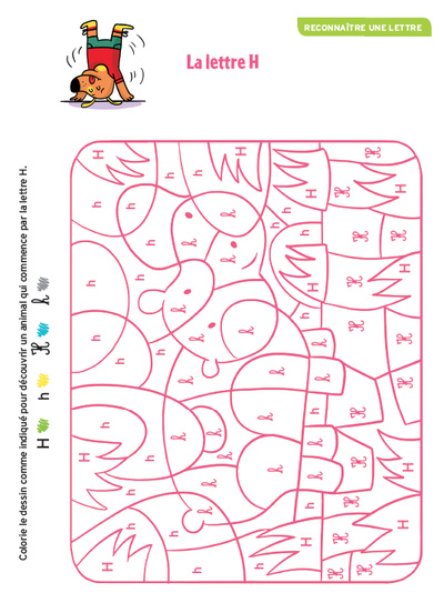 Knjiga Coloriages magiques avec les lettres Ernest Robert