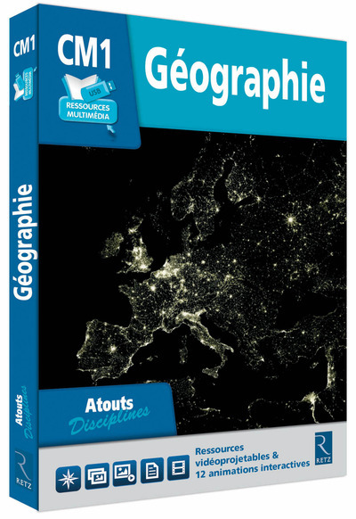 Knjiga Clé Ressources numériques Géographie CM1 Jacques Arnaud