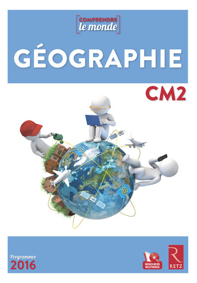 Digital Geographie CM2 Livre + DVD-Rom Alexandra Baudinault