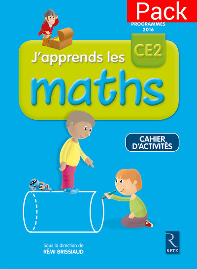 Knjiga Pack de 6 cahiers J'apprends les Maths CE2 Rémi Brissiaud