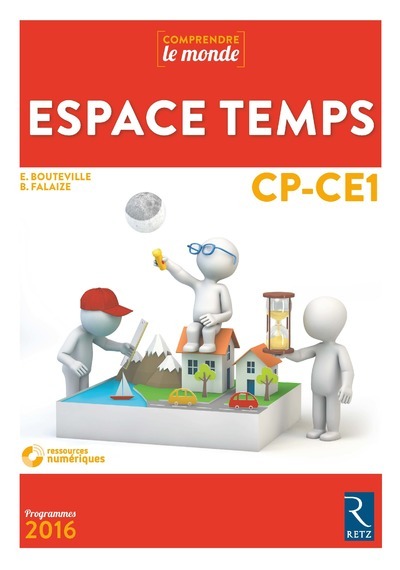 Kniha Espace temps CP-CE1 + cd-rom Elsa Bouteville