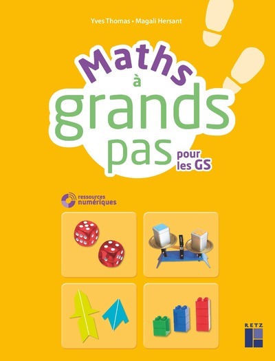 Knjiga Maths à grand pas pour les GS + CD ROM + téléchargement NE Yves Thomas