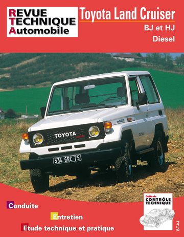 Kniha Toyota Land Cruiser - série BJ et HJ ETAI