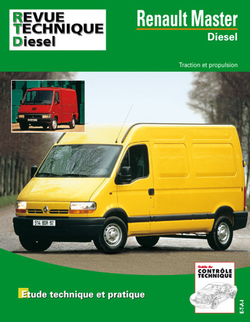 Kniha Renault Master Diesel - traction T 30 D, T 35 D, propulsion P 30 D, P 35 D ETAI