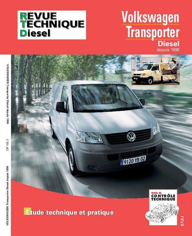 Kniha Volkswagen Transporter - avec moteur diesel à partir de 1991 ETAI