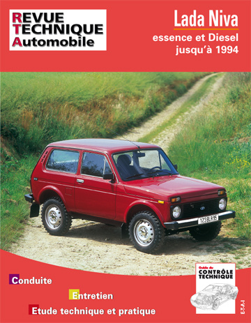 Könyv Lada Niva 4x4 jusqu'à 1994 - moteurs essence et Diesel ETAI