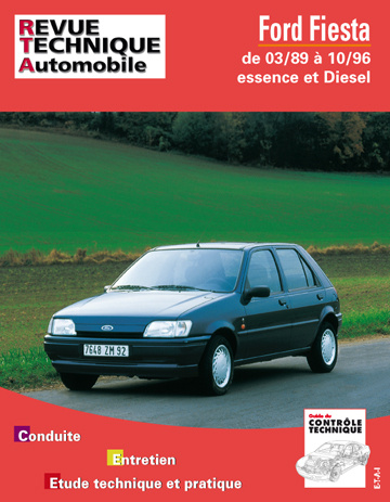 Book Ford Fiesta - depuis mars 1989 à 1993 ETAI