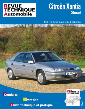 Książka Citroën Xantia diesel jusqu'en 1995 - moteurs diesel et turbo diesel ETAI