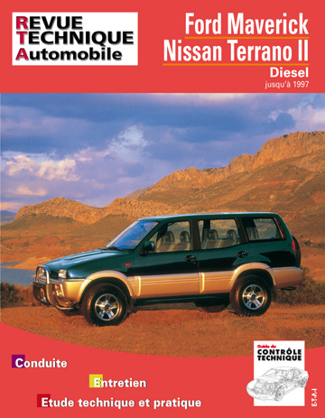 Book Ford Maverick et Nissan Terrano II Diesel - jusqu'au modèle 1997 ETAI