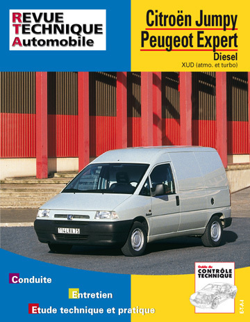 Книга Citroën Jumpy, Peugeot Expert - moteurs Diesel et turbo Diesel ETAI