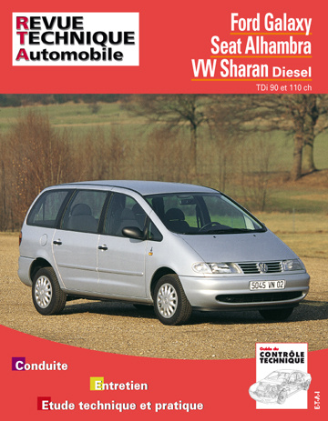Книга Ford Galaxy, Seat Alhambra, Volkswagen Sharan - Diesel ETAI