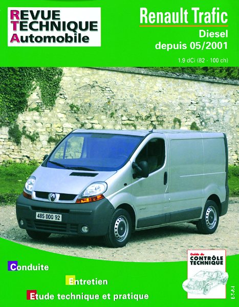 Kniha Renault Trafic - depuis 5-2001 ETAI