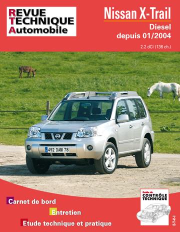Könyv Nissan X-Trail - diesel, depuis 01-2004 ETAI