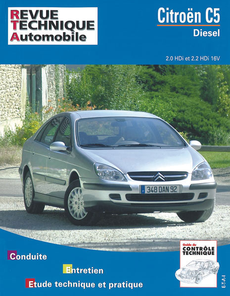 Kniha Citroën C5 - diesel, depuis 09-2004 ETAI