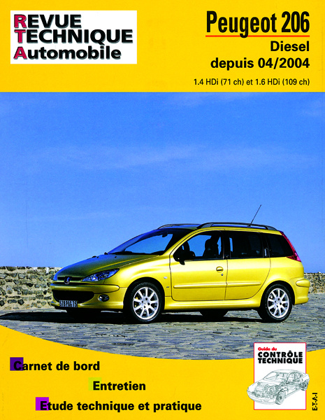 Libro Peugeot 206 - essence et diesel depuis 04-2003 ETAI