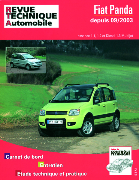 Kniha Fiat Panda - depuis 09-2003 ETAI