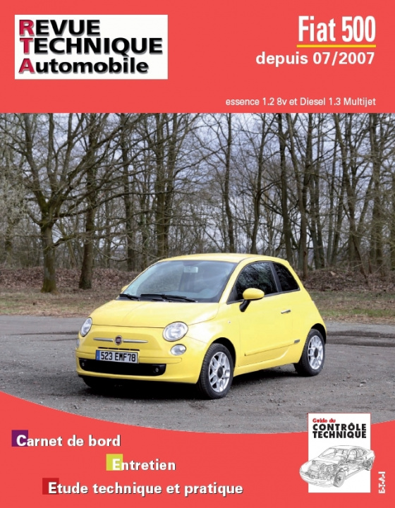 Книга Fiat 500 - depuis 07-2007 ETAI