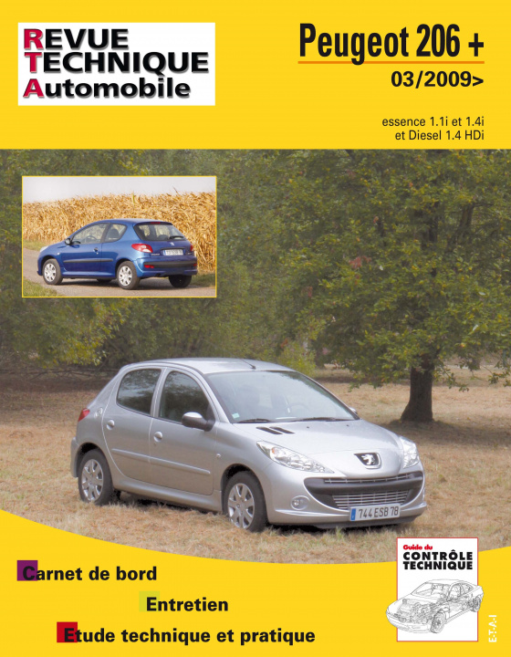Könyv Peugeot 206 + - 03-2009> ETAI
