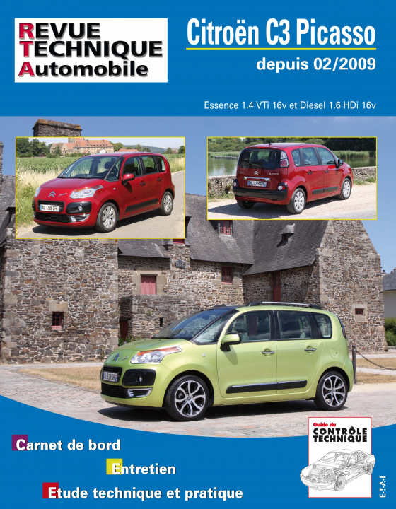 Kniha Citroën C3 Picasso - depuis 02-2009 ETAI