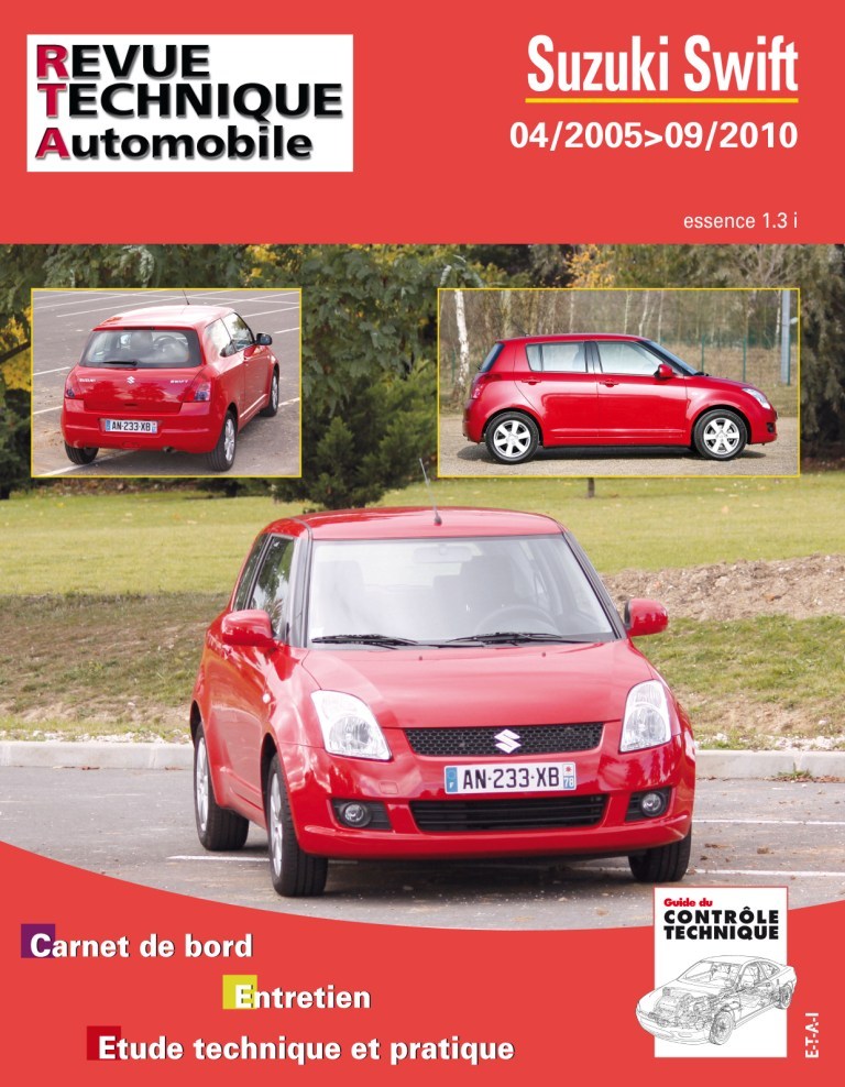 Книга Suzuki Swift - 04-2005-09-2010 ETAI