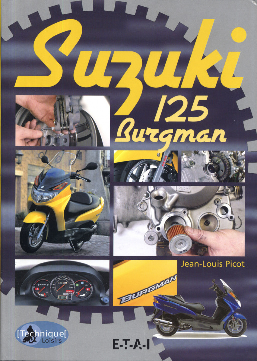 Книга Suzuki 125 Burgman Picot