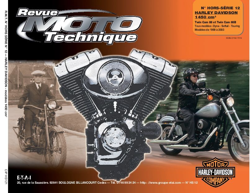 Buch RMT HS12.1 HARLEY DAVIDSON TWIN CAM 88 ETAI