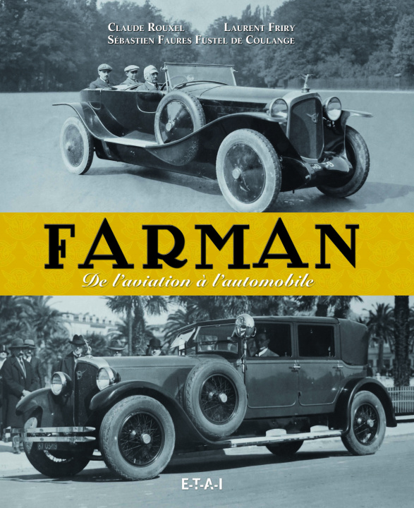 Kniha Farman - de l'aviation à l'automobile Rouxel