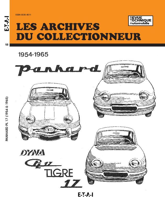 Kniha PANHARD DYNA Z - PL 17 ET TIGRE 17 (54/65) N 18 ETAI