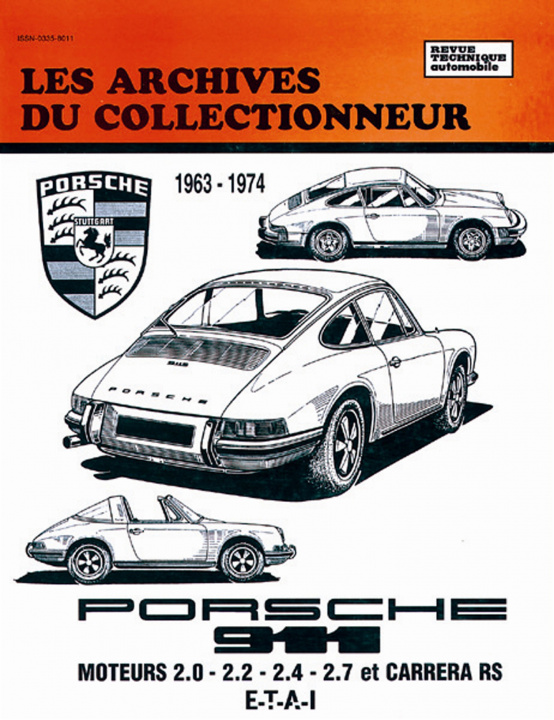 Książka PORSCHE 911 (1963/1976) - CARRERA RS (1972/1976)N 29 ETAI