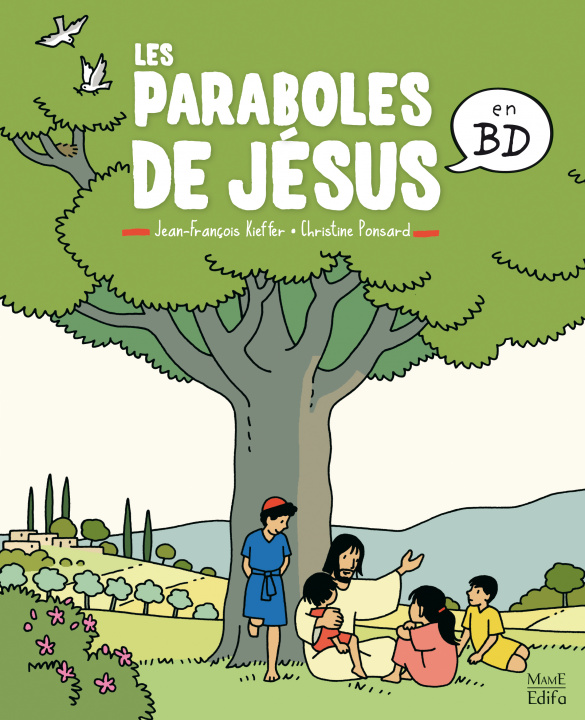 Kniha Les paraboles de Jésus en BD Christine PONSARD