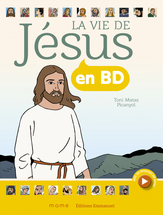 Knjiga La vie de Jésus en BD - broché 