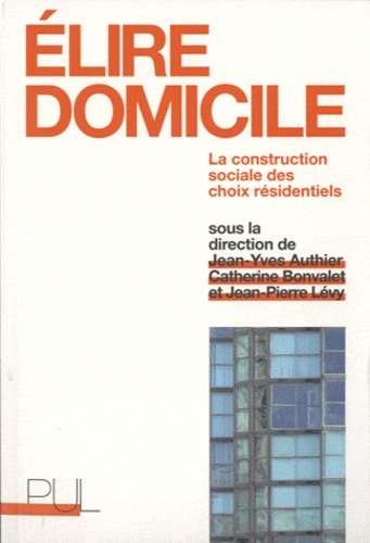 Knjiga Élire domicile Authier