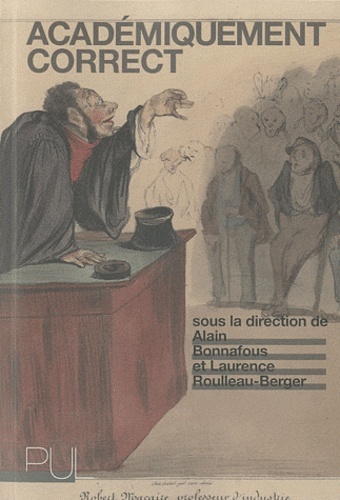 Libro Académiquement correct Bonnafous alain