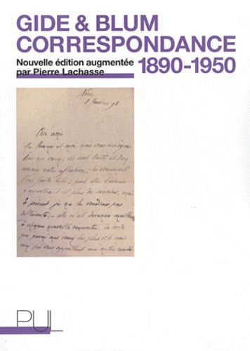 Buch André Gide & Léon Blum Lachasse