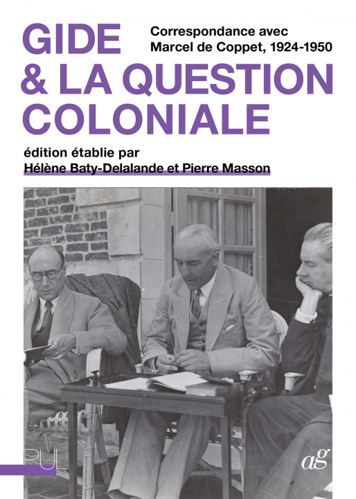 Book André Gide & la question coloniale de Coppet