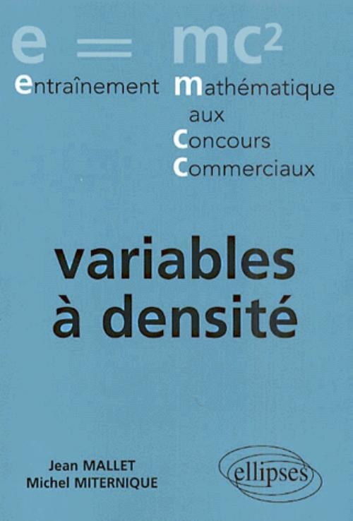 Book Variables à densité Mallet